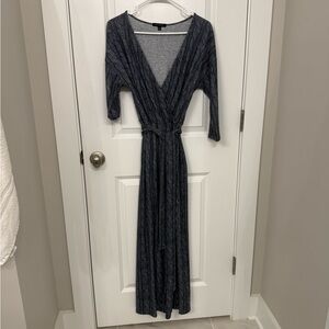 Elegant Gray Women's Dress